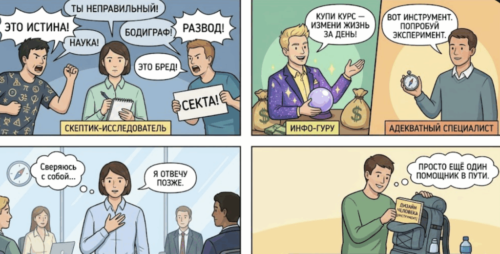 Дизайн Человека для скептиков: эксперимент без эзотерики